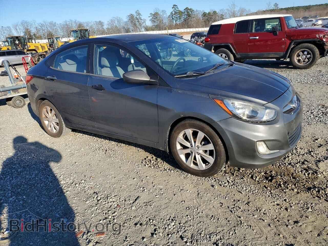 2012 HYUNDAI ACCENT - VIN: KMHCU4AEXCU100151 - Фото 4