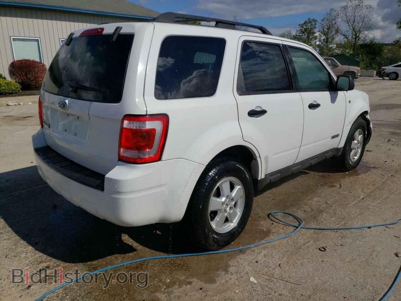2008 FORD ESCAPE - VIN: 1FMCU03108KA91093 - Фото 3