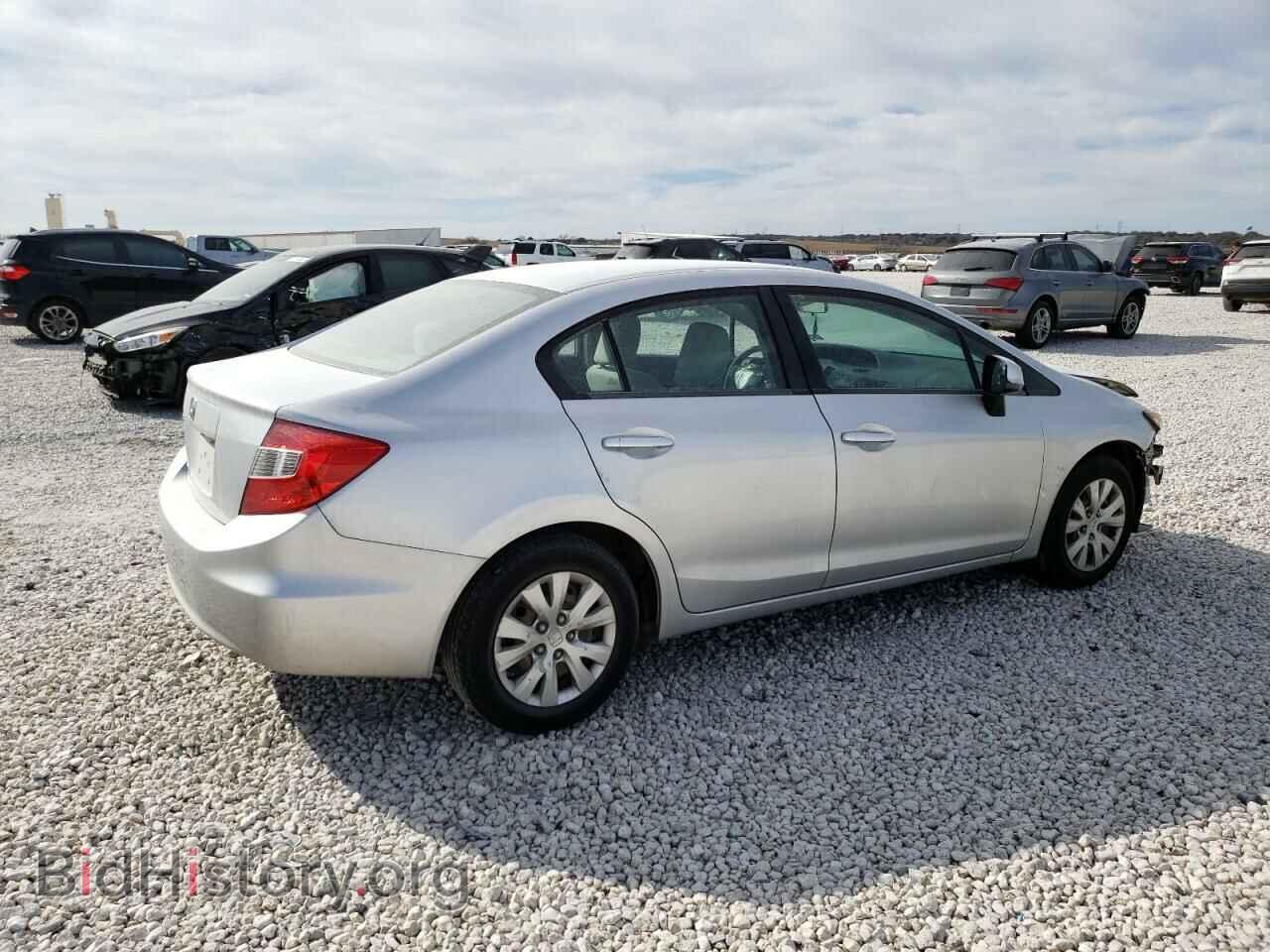 2012 HONDA CIVIC - VIN: 19XFB2F53CE050762 - Фото 3