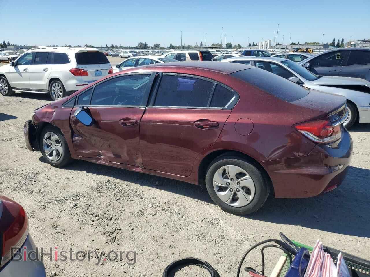 2015 HONDA CIVIC - VIN: 2HGFB2F54FH527306 - Фото 2