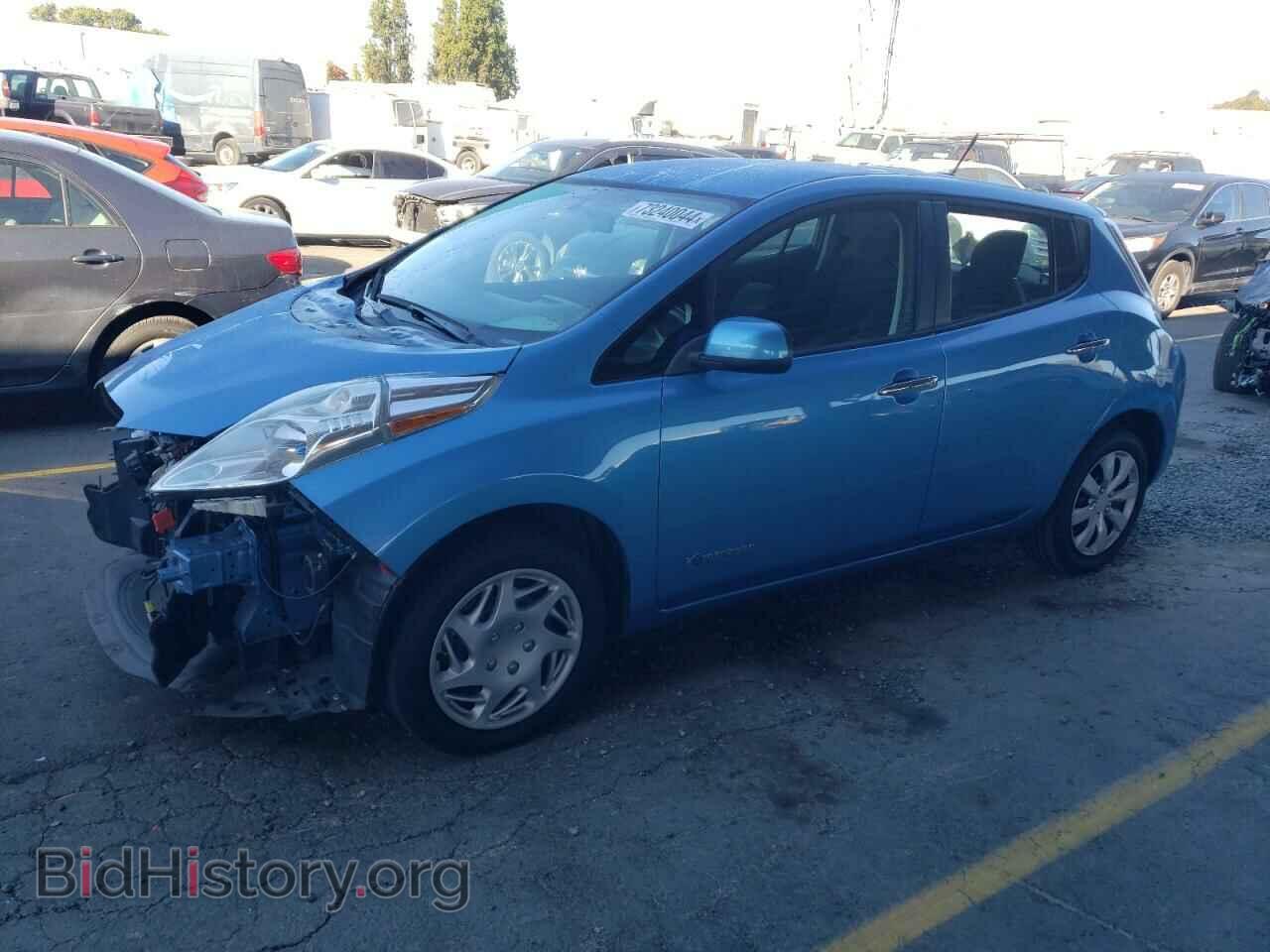 Photo 1N4AZ0CP0EC332602 - NISSAN LEAF 2014