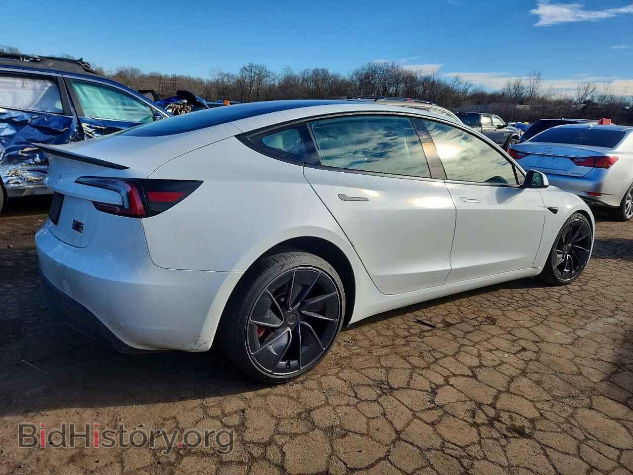 2024 TESLA MODEL 3 - VIN: 5YJ3E1ET8RF901784 - Photo 3