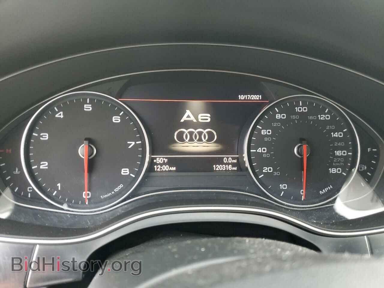 2012 AUDI A6 - VIN: WAUHGAFC1CN118505 - Фото 9