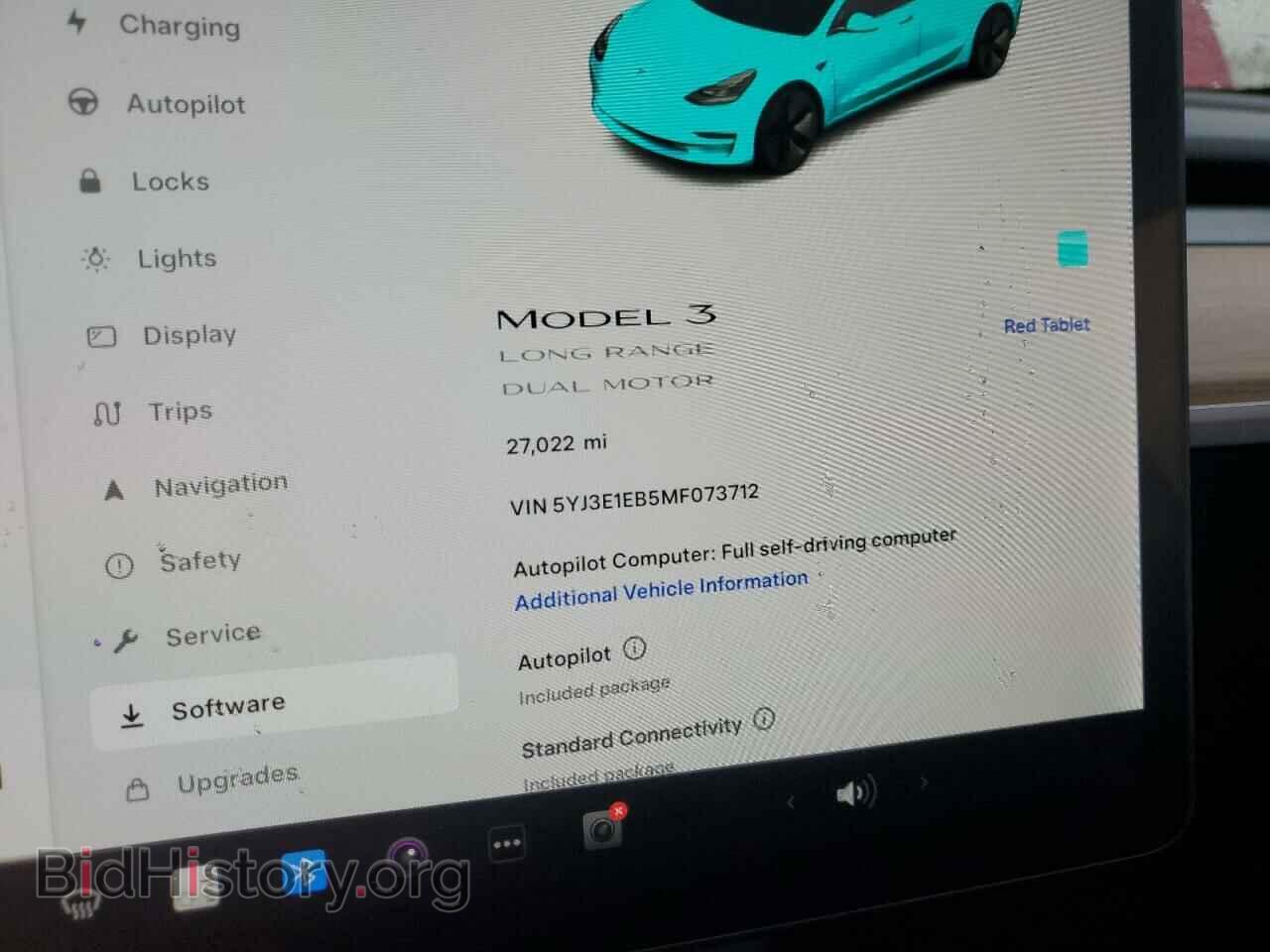 2021 TESLA MODEL 3 - VIN: 5YJ3E1EB5MF073712 - Photo 9