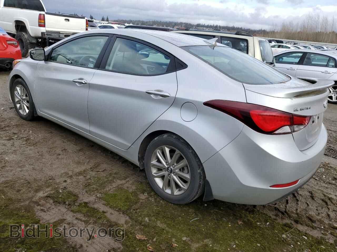 2014 HYUNDAI ELANTRA - VIN: KMHDH4AE4EU104532 - Фото 2