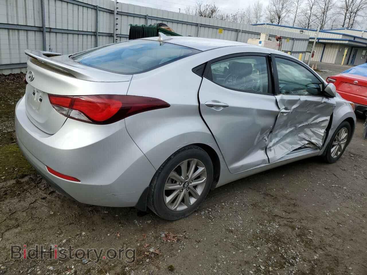 2014 HYUNDAI ELANTRA - VIN: KMHDH4AE4EU104532 - Фото 3