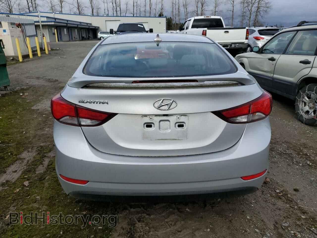 2014 HYUNDAI ELANTRA - VIN: KMHDH4AE4EU104532 - Фото 6