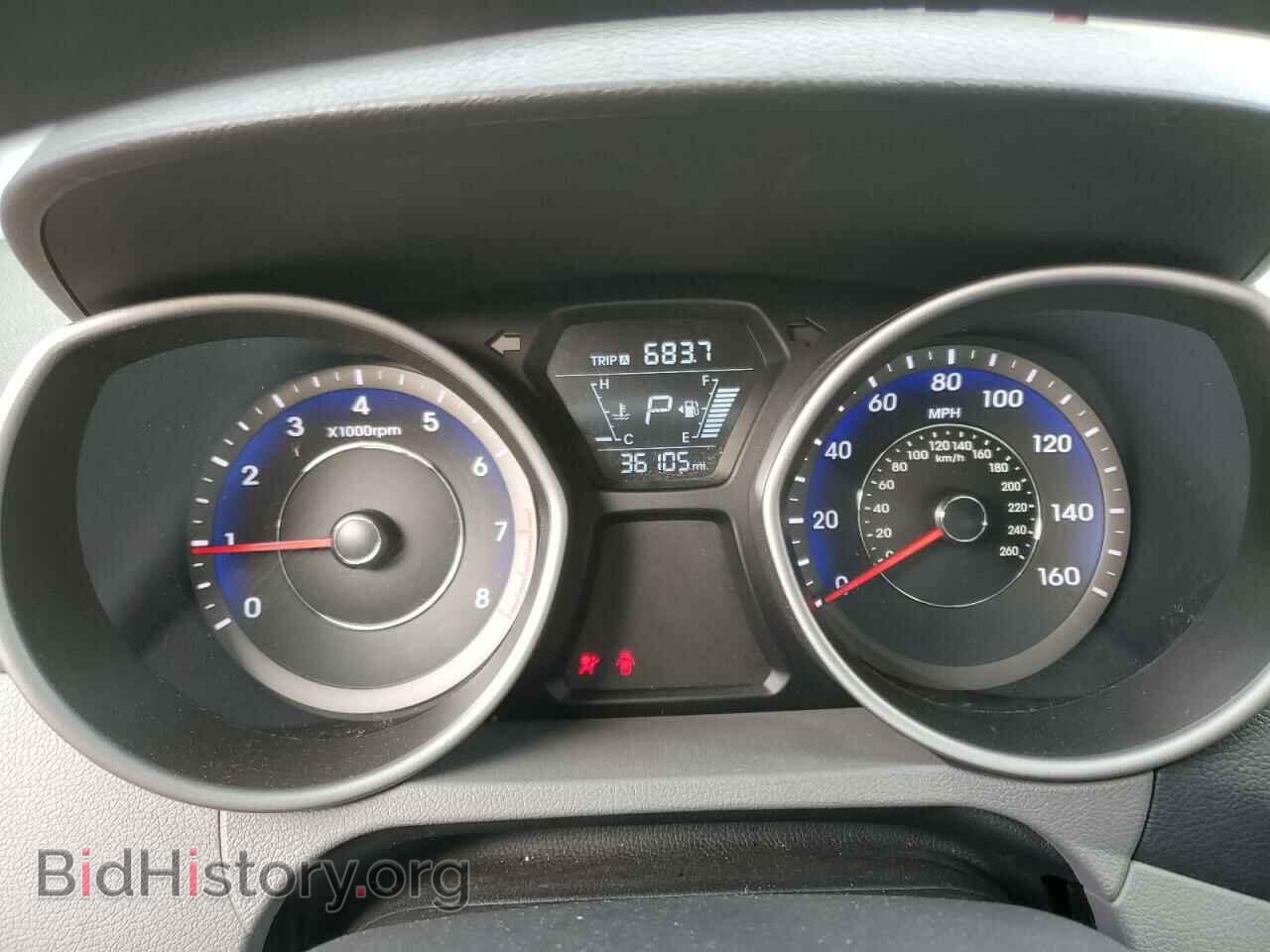 2014 HYUNDAI ELANTRA - VIN: KMHDH4AE4EU104532 - Фото 9
