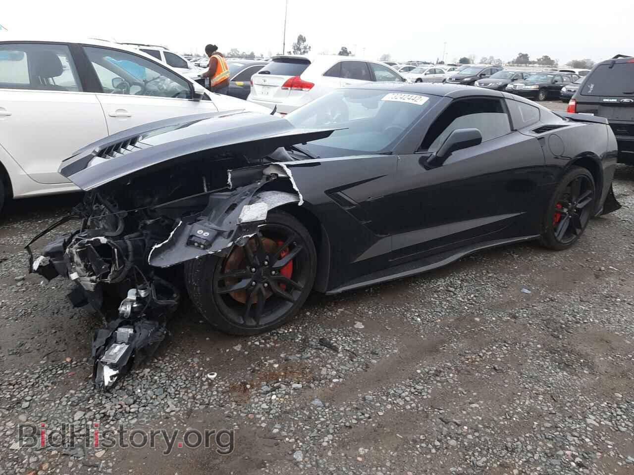 Photo 1G1YG2D7XE5116925 - CHEVROLET CORVETTE 2014