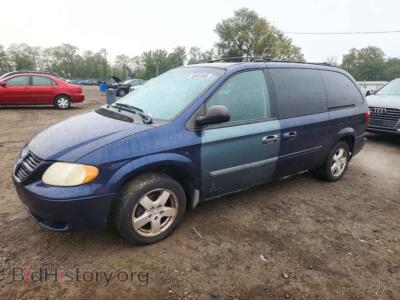 2006 Dodge CARAVAN, blue — VIN 1D4GP24R46B510785, Copart