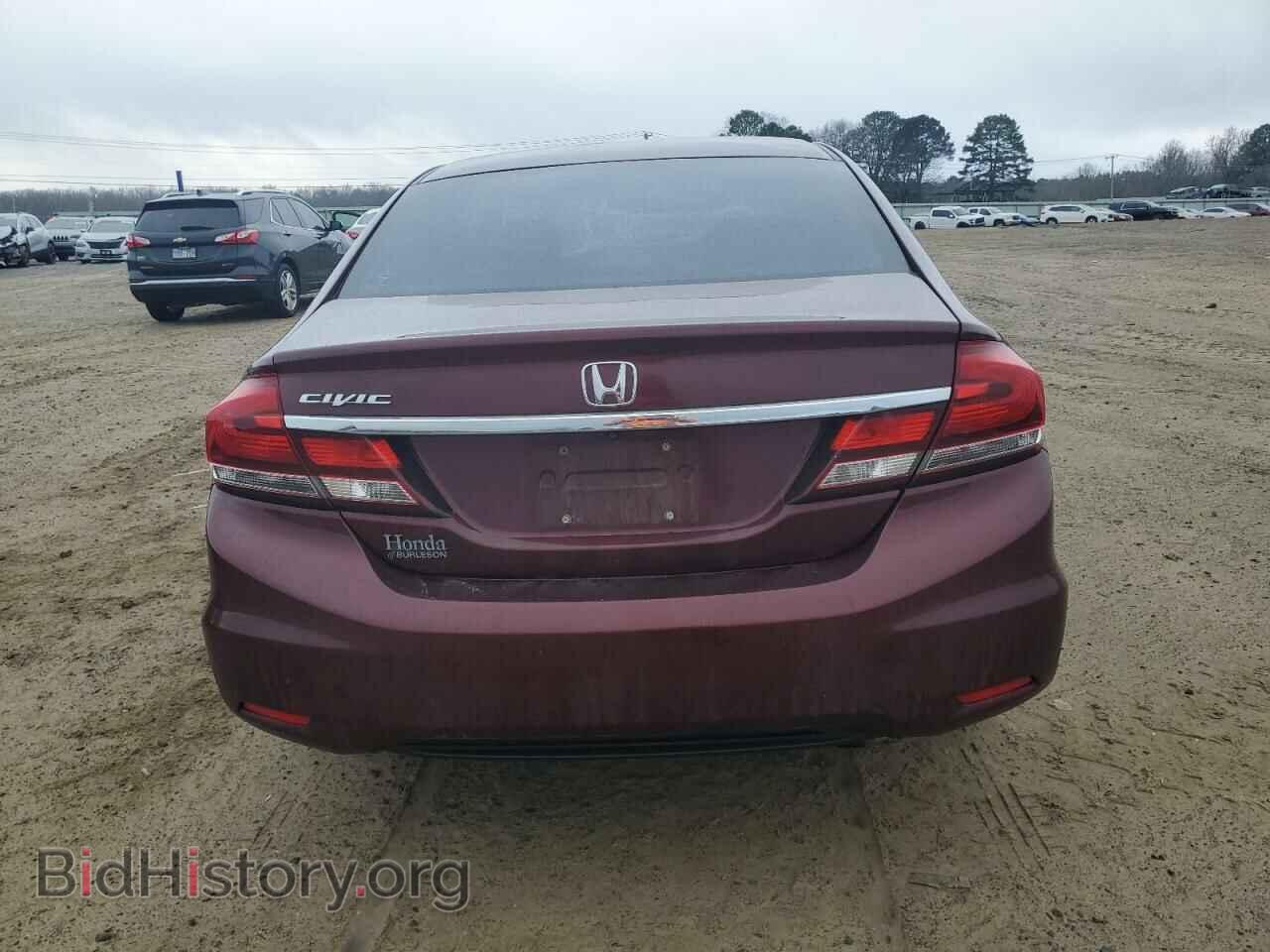 2013 HONDA CIVIC - VIN: 19XFB2F86DE046782 - Фото 6