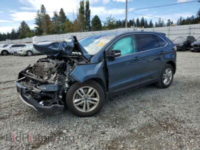 2016 Ford EDGE SEL, синий — VIN 2FMPK4J95GBC59875, Copart