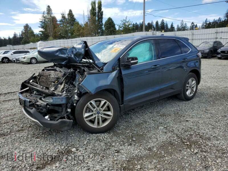 2016 Ford EDGE SEL (VIN 2FMPK4J95GBC59875) — photo 1 of 13, Copart, damage: front end