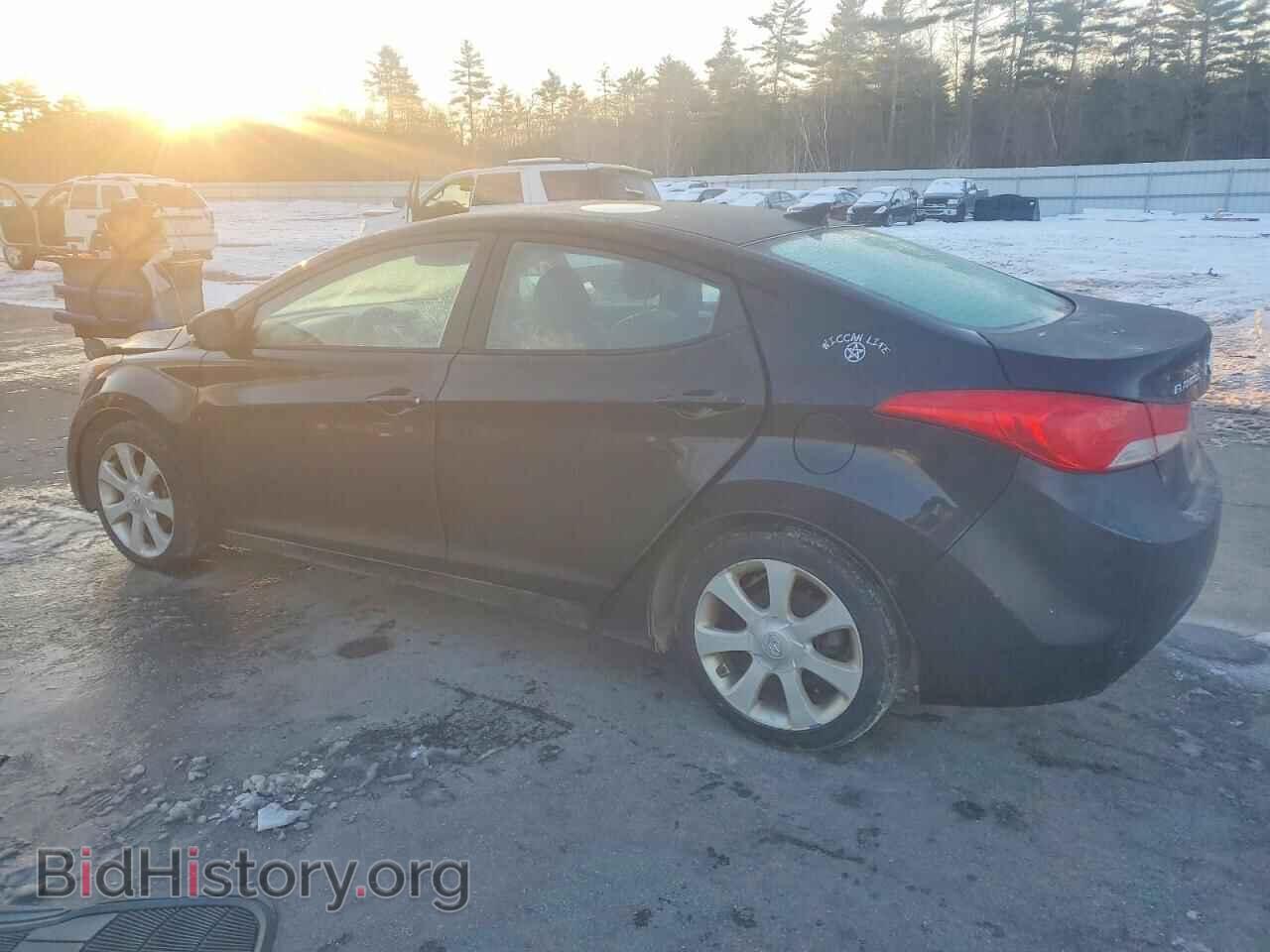 2012 HYUNDAI ELANTRA - VIN: 5NPDH4AEXCH129933 - Фото 2