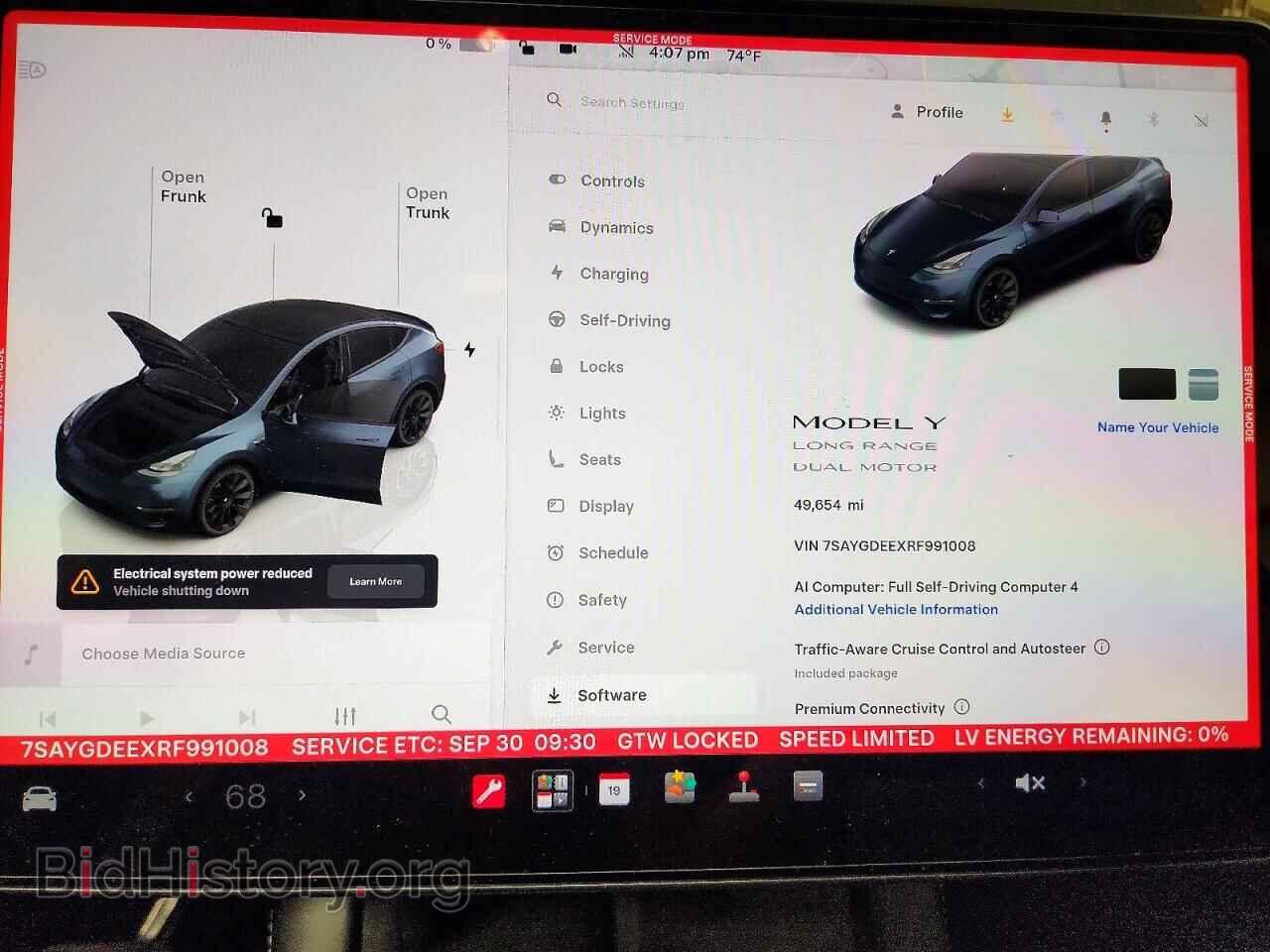 2024 TESLA MODEL Y - VIN: 7SAYGDEEXRF991008 - Фото 9