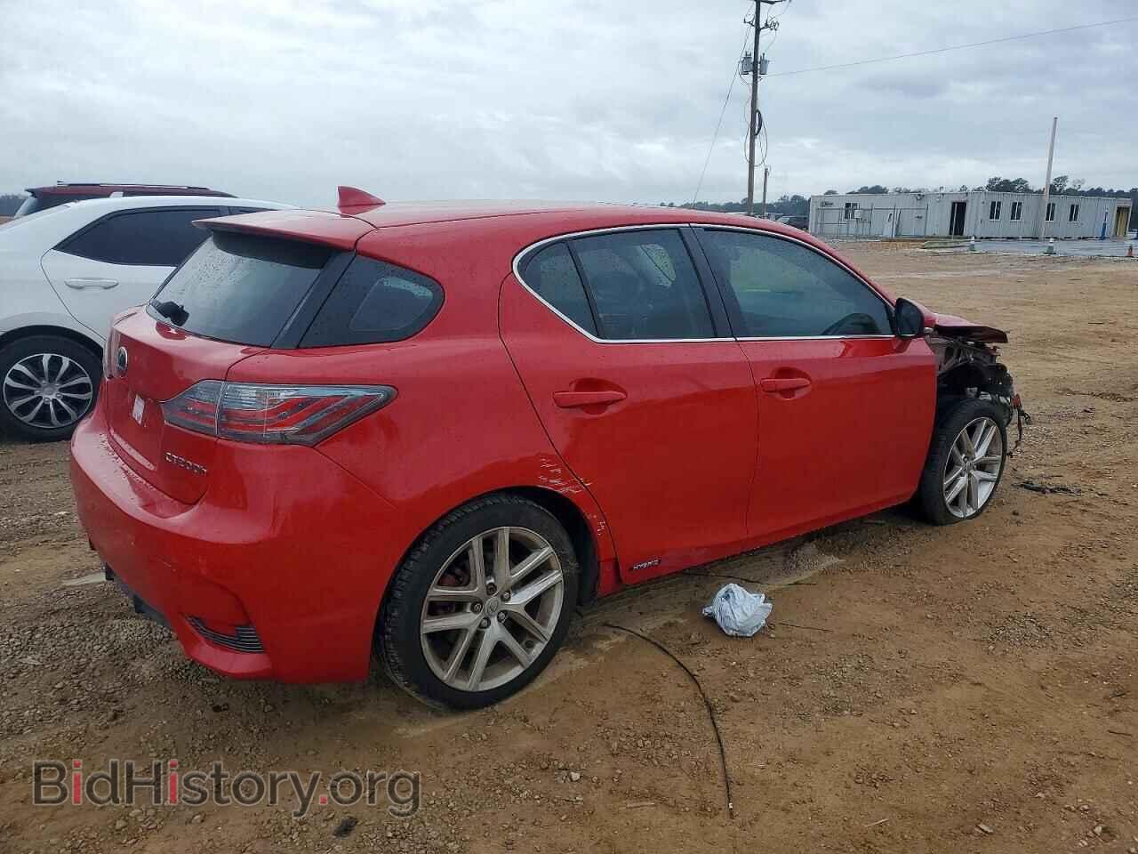 2014 LEXUS CT 200 - VIN: JTHKD5BH0E2185805 - Фото 3