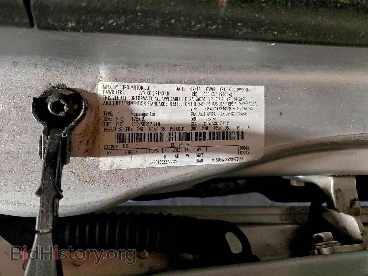 2018 FORD FOCUS - VIN: 1FADP3N28JL279454 - Photo 12