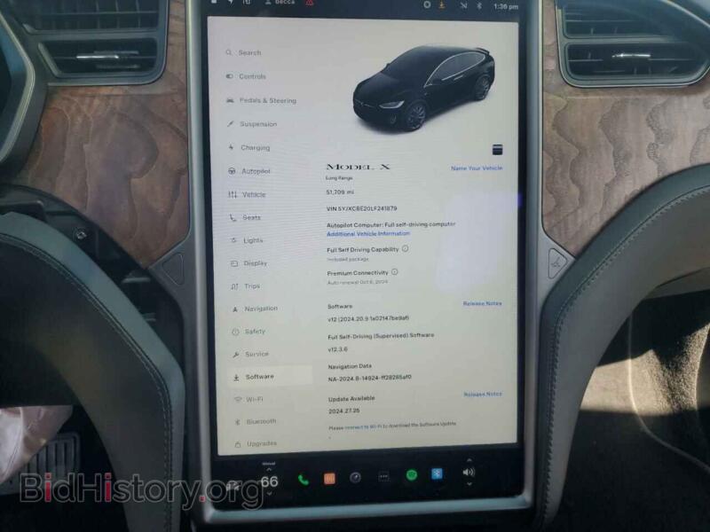 2020 Tesla MODEL X (VIN 5YJXCBE20LF241879) — photo 9 of 13