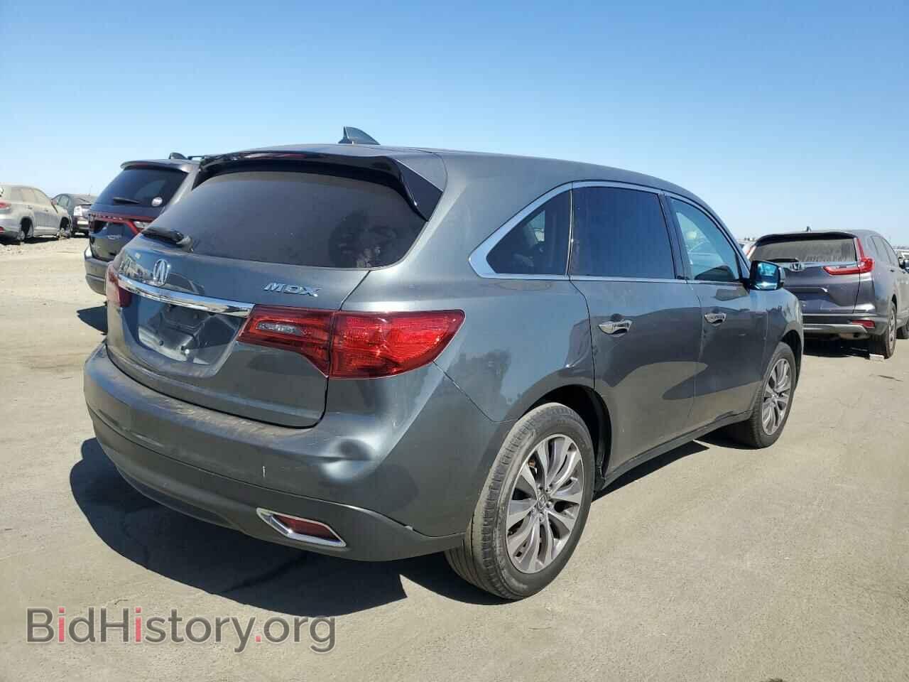 2014 ACURA MDX - VIN: 5FRYD3H69EB019218 - Фото 3