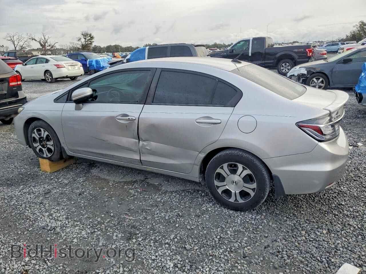 2015 HONDA CIVIC - VIN: 19XFB4F26FE001741 - Фото 2