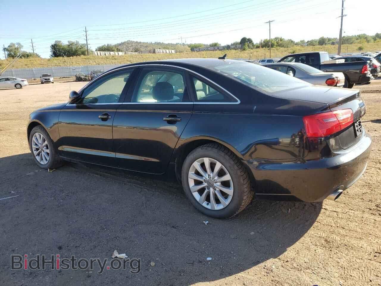 2012 AUDI A6 - VIN: WAUCFAFC8CN064598 - Фото 2