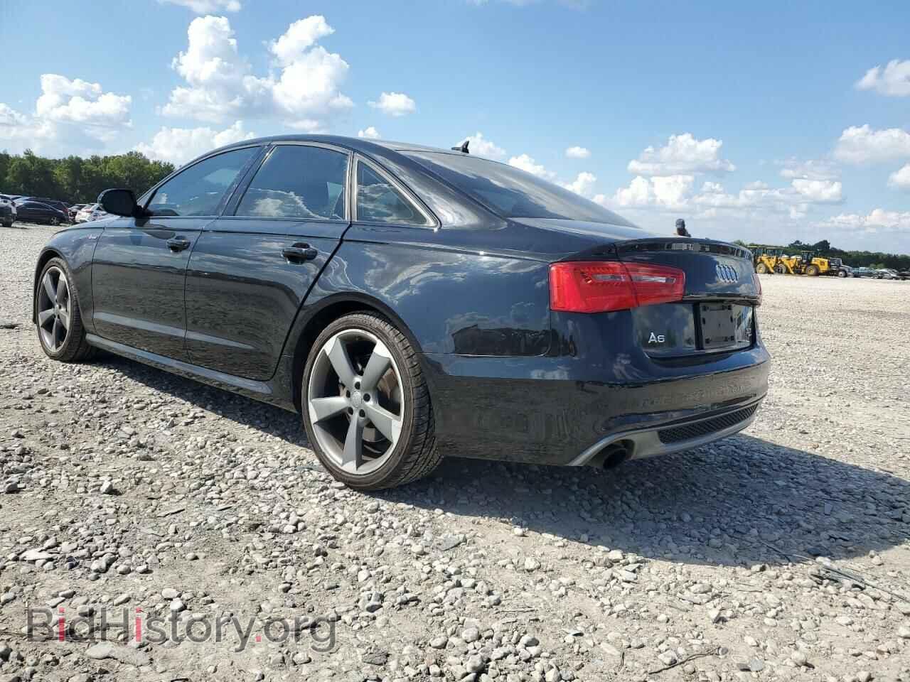 2014 AUDI A6 - VIN: WAUHGAFC9EN123759 - Фото 2