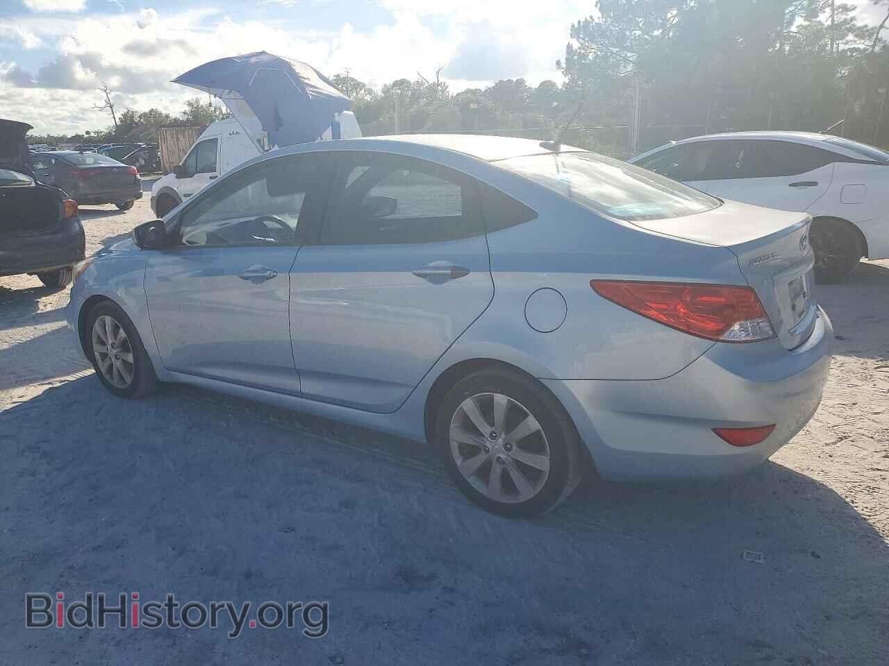 2012 HYUNDAI ACCENT - VIN: KMHCU4AE3CU132505 - Фото 2