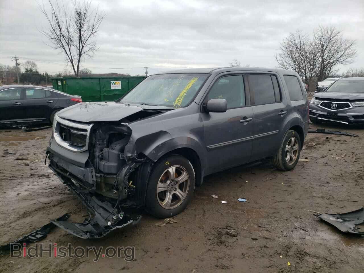 Photo 5FNYF4H57CB047489 - HONDA PILOT 2012