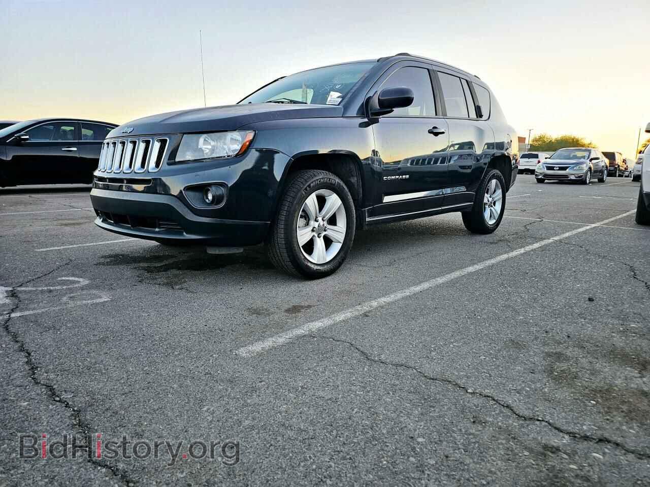 2014 JEEP COMPASS - VIN: 1C4NJCBB0ED746306 - Фото 2