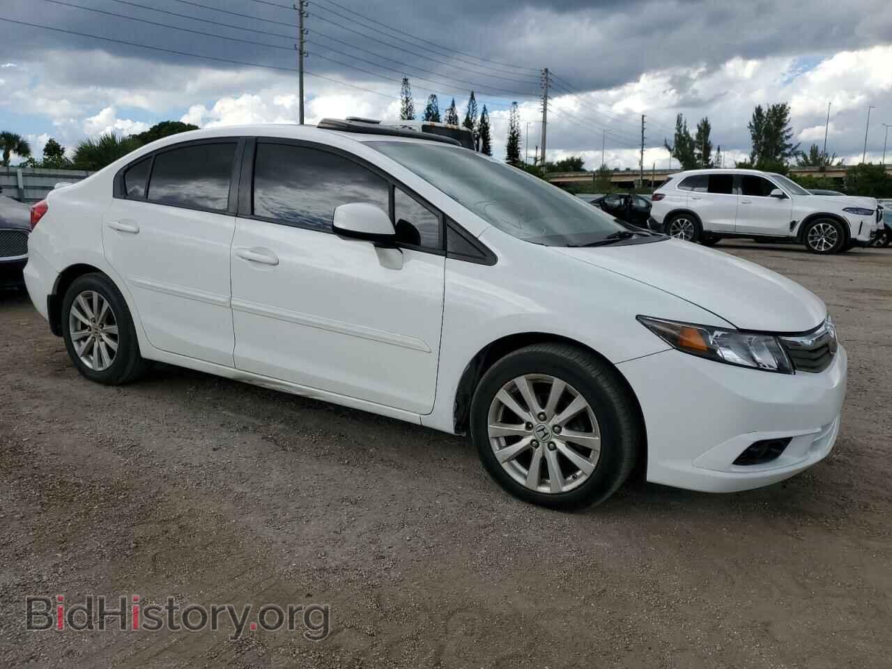 2012 HONDA CIVIC - VIN: 2HGFB2F88CH554272 - Фото 4