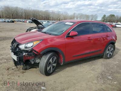 2017 Kia NIRO Niro FE, красный — VIN KNDCB3LC3H5056950, Copart