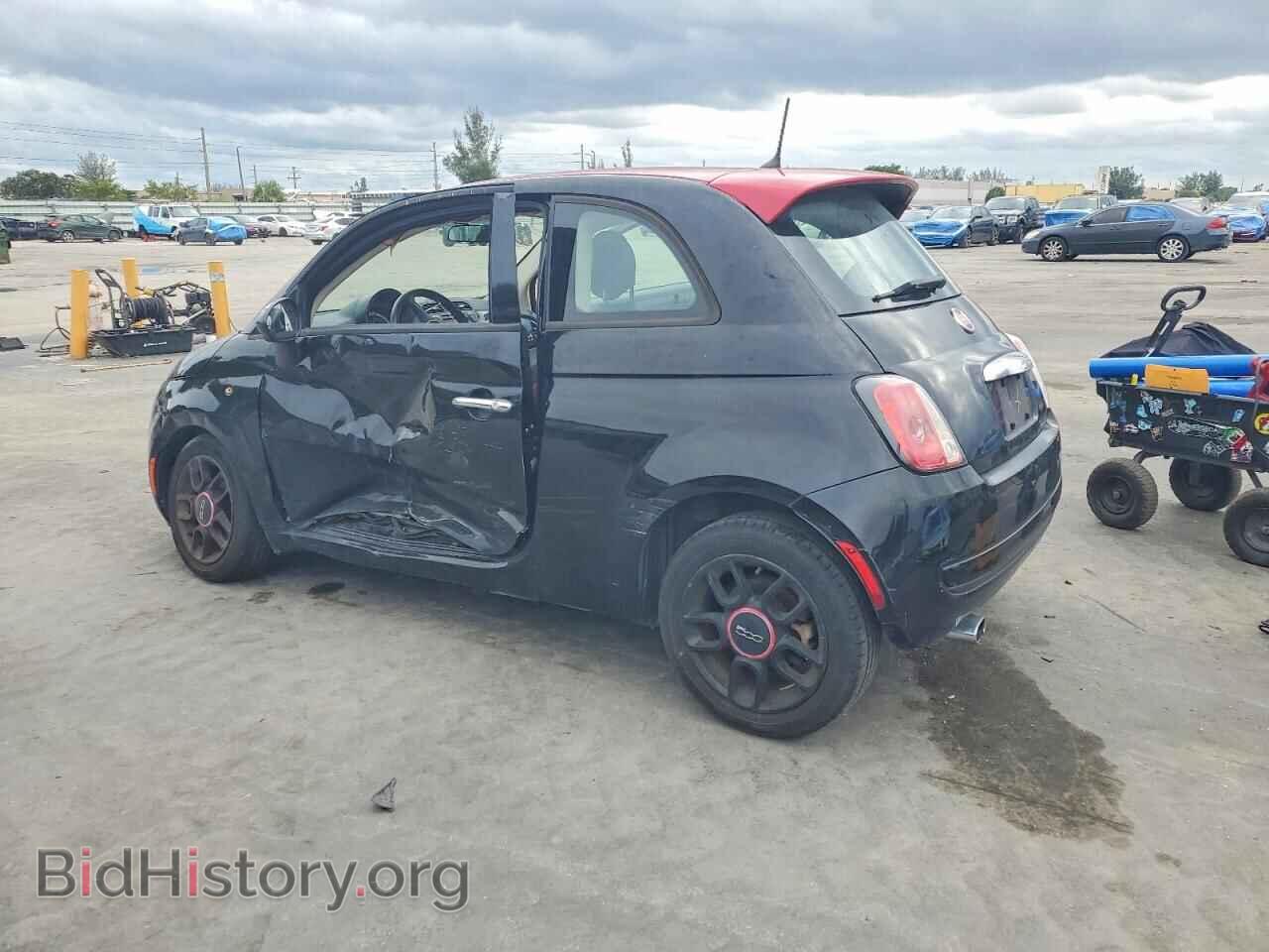 2015 FIAT 500 - VIN: 3C3CFFAR7FT612563 - Photo 2
