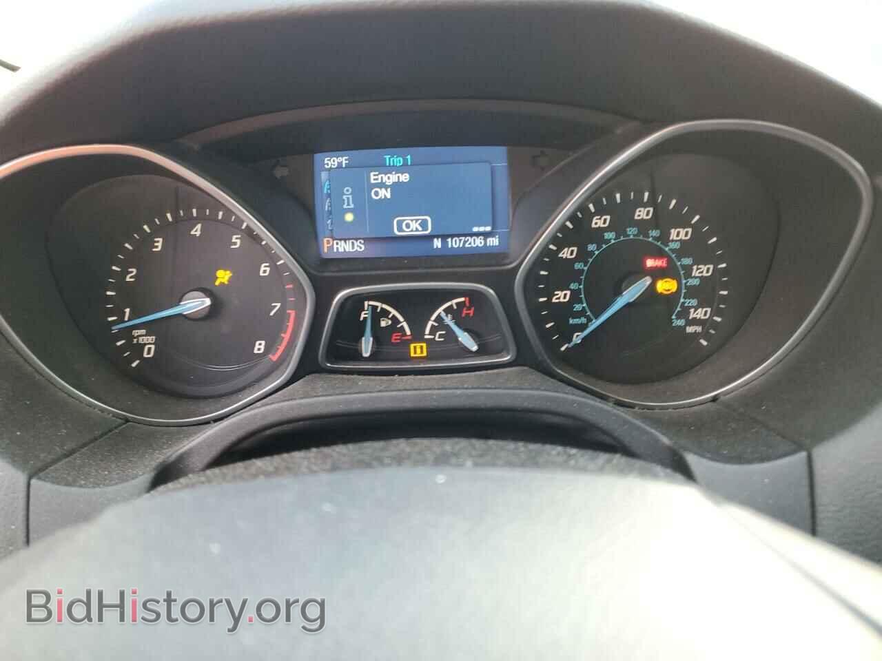 2014 FORD FOCUS - VIN: 1FADP3F23EL320528 - Фото 9