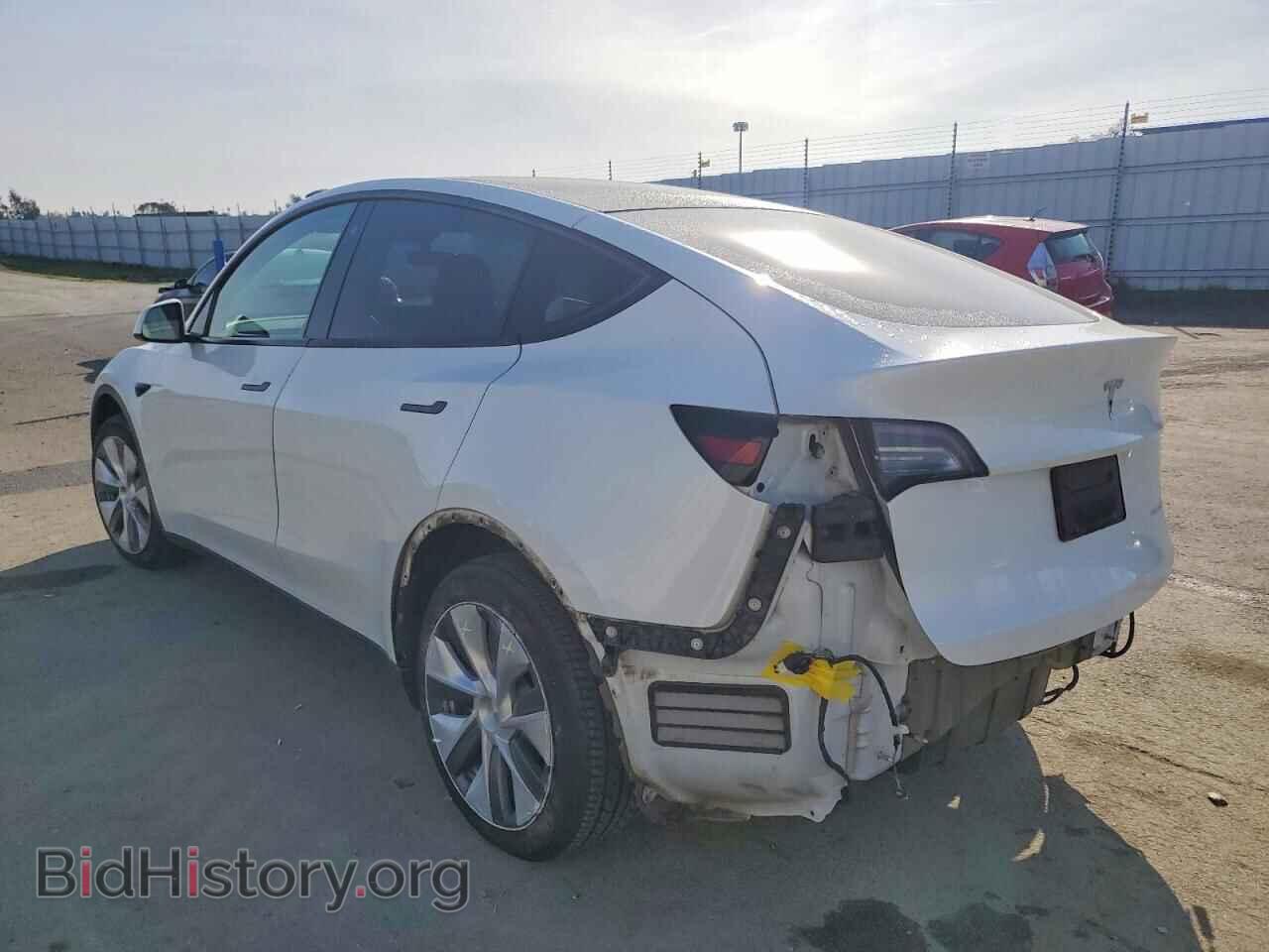 2020 TESLA MODEL Y - VIN: 5YJYGDEEXLF009367 - Фото 2