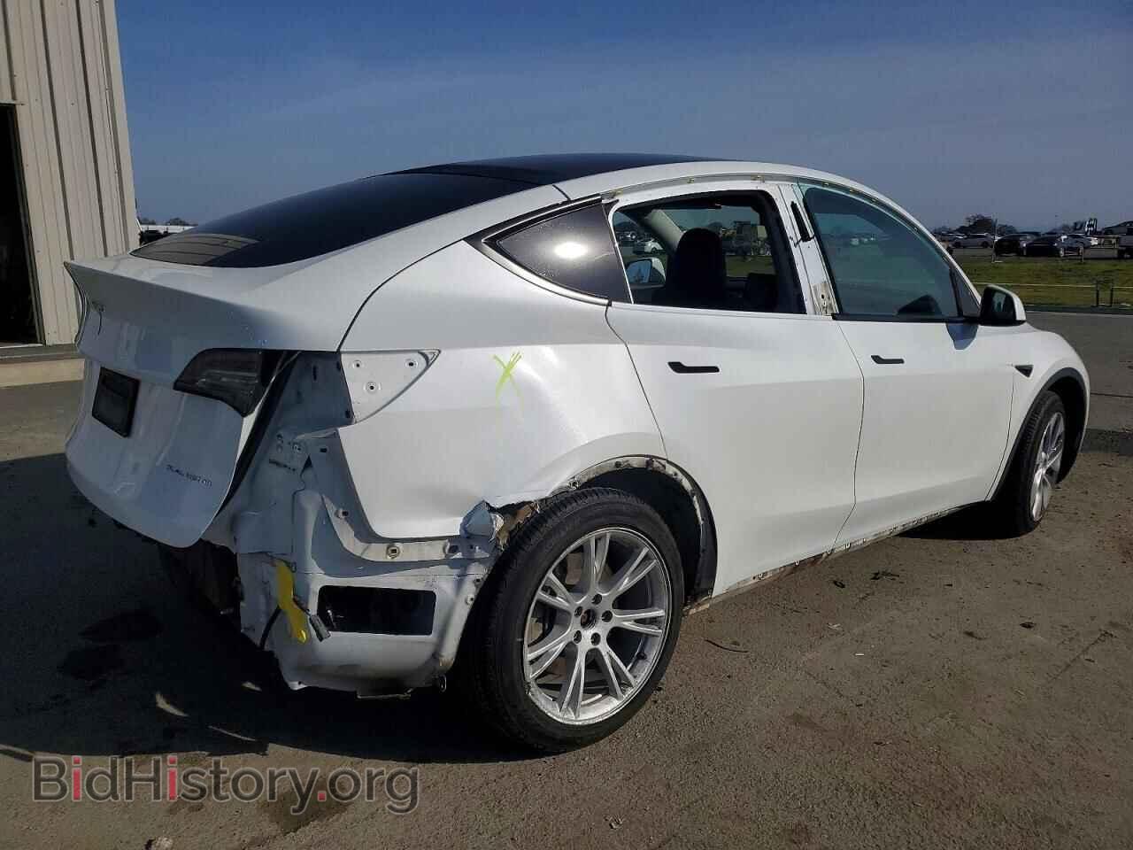 2020 TESLA MODEL Y - VIN: 5YJYGDEEXLF009367 - Фото 3