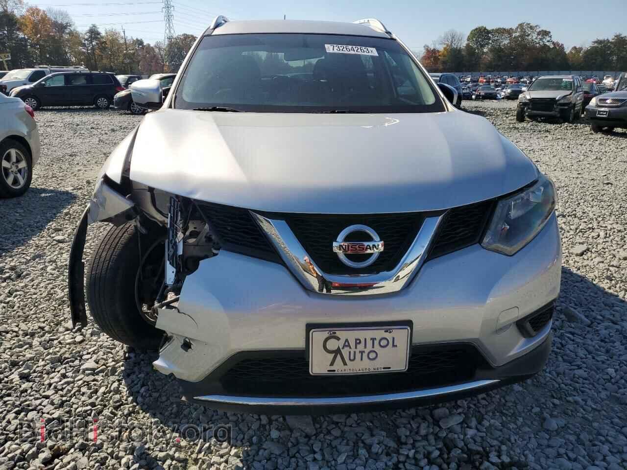 2015 NISSAN ROGUE - VIN: KNMAT2MV5FP556916 - Фото 5