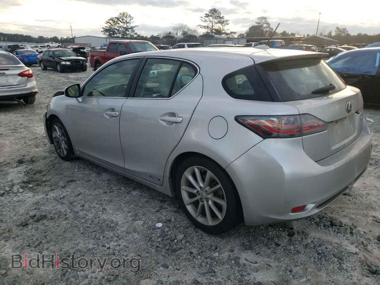 2012 LEXUS CT 200 - VIN: JTHKD5BH0C2055326 - Фото 2