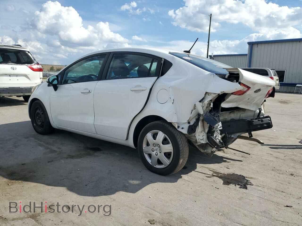 2013 KIA RIO - VIN: KNADM4A36D6107172 - Фото 2