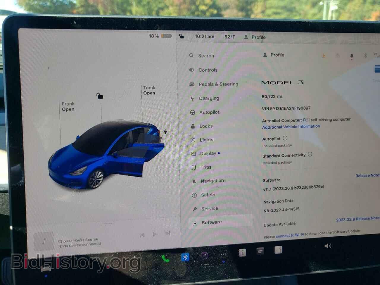 2022 TESLA MODEL 3 - VIN: 5YJ3E1EA2NF190897 - Photo 9