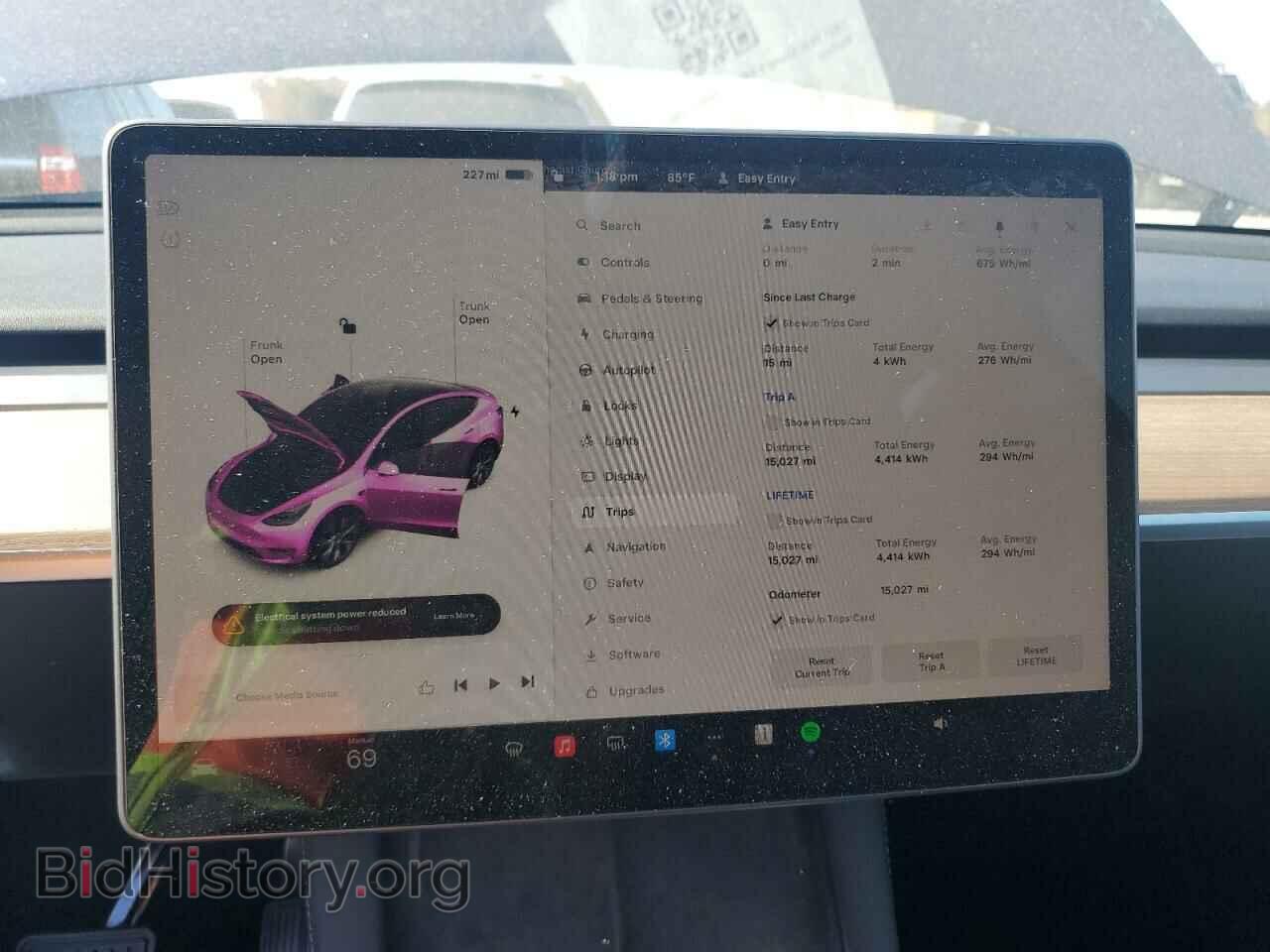 2022 TESLA MODEL Y - VIN: 7SAYGDEE8NA005191 - Фото 9
