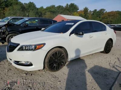 2014 Acura RLX Advance, белый — VIN JH4KC1F99EC007710, Copart