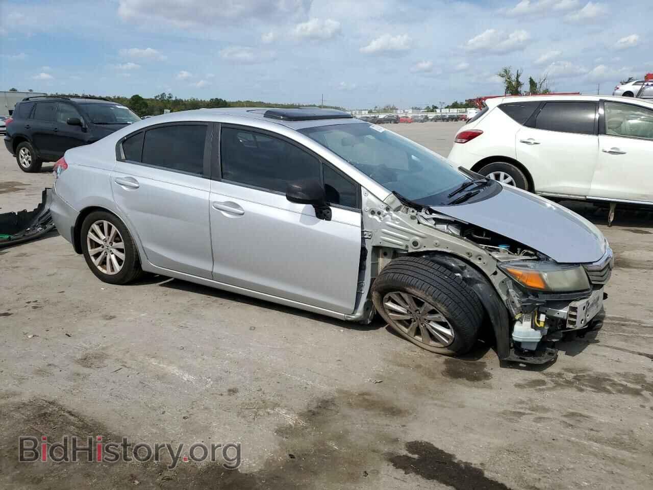 2012 HONDA CIVIC - VIN: 19XFB2F91CE029654 - Фото 4