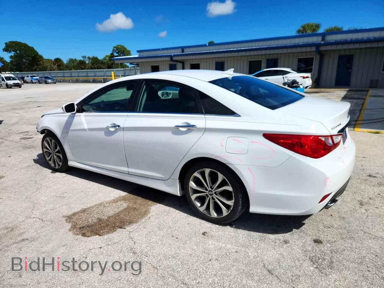 2014 HYUNDAI SONATA - VIN: 5NPEC4ABXEH836896 - Фото 2