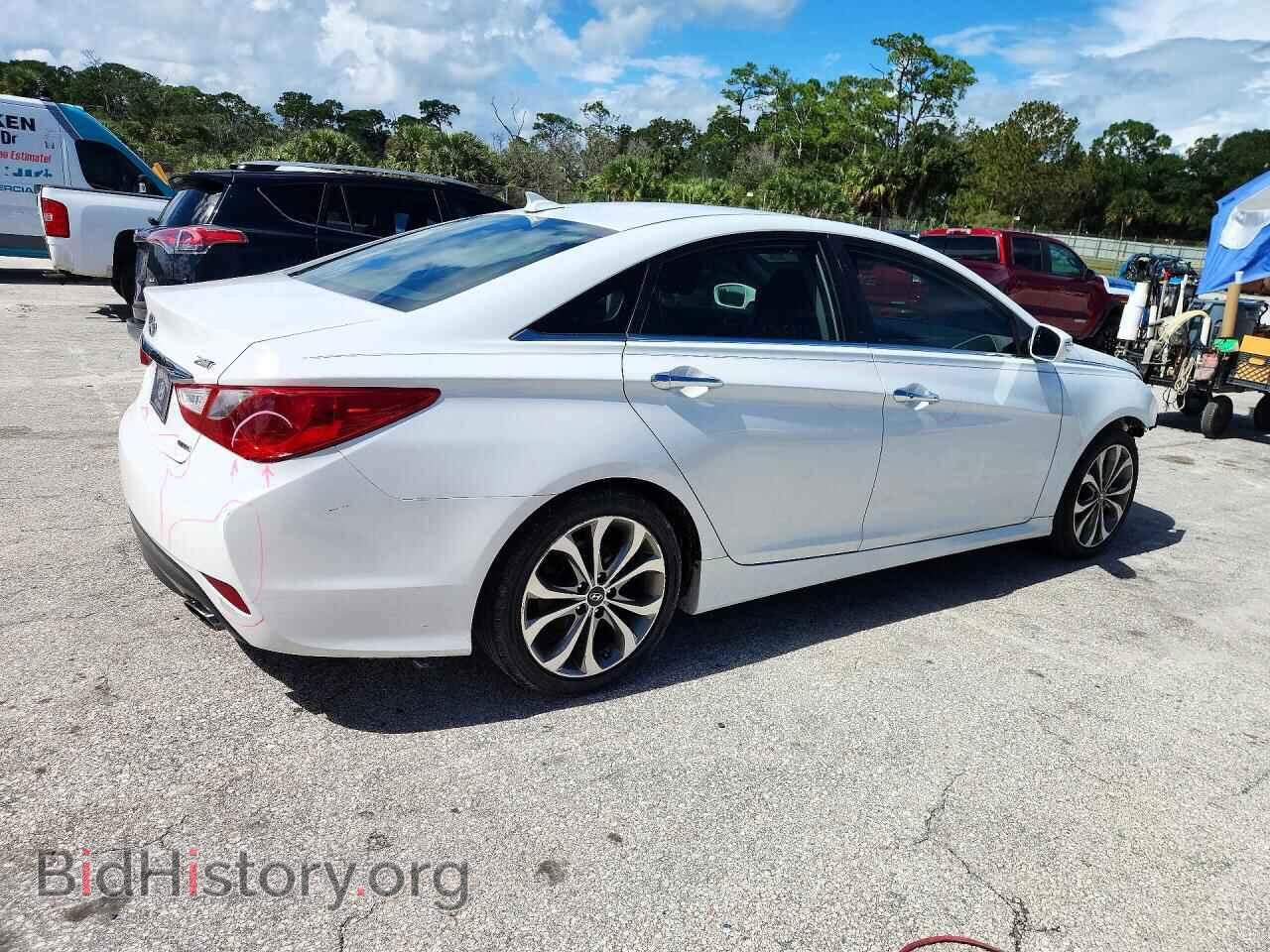 2014 HYUNDAI SONATA - VIN: 5NPEC4ABXEH836896 - Фото 3