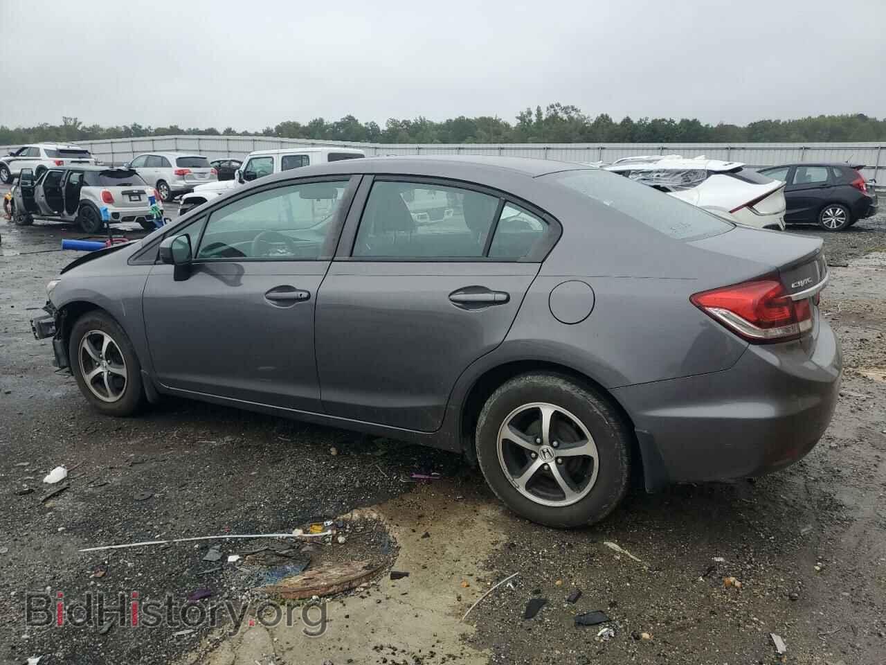 2015 HONDA CIVIC - VIN: 19XFB2F70FE012105 - Фото 2