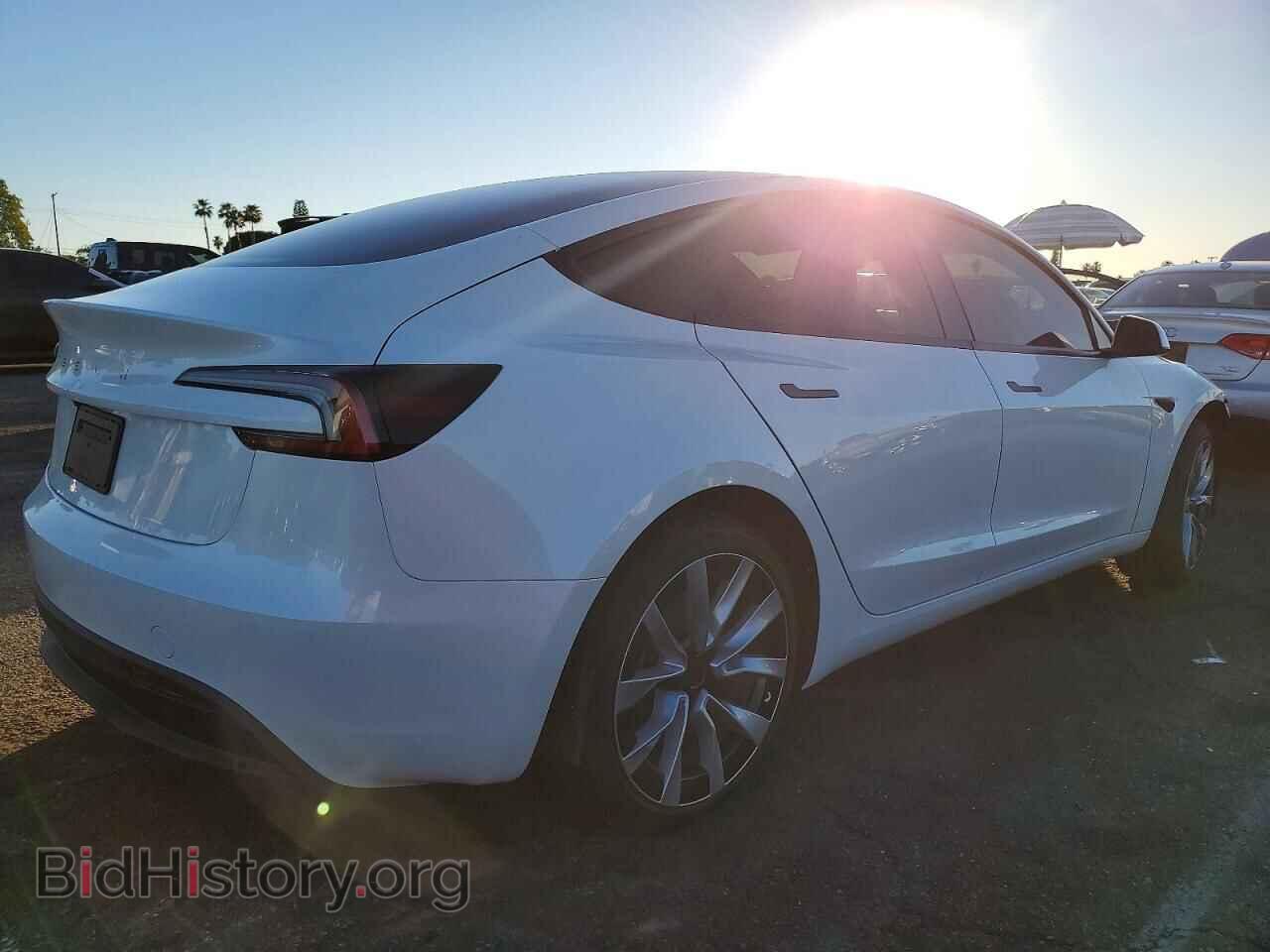 2025 TESLA MODEL 3 - VIN: 5YJ3E1EA8SF033595 - Photo 3