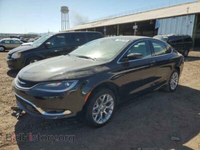 2015 Chrysler 200 200 C, black — VIN 1C3CCCEG6FN656750, Copart