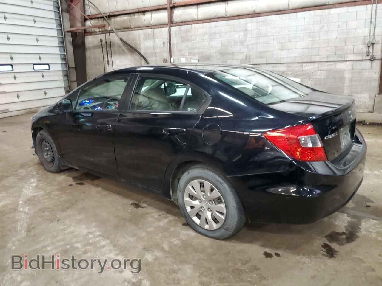 2012 HONDA CIVIC - VIN: 2HGFB2F43CH118622 - Фото 2