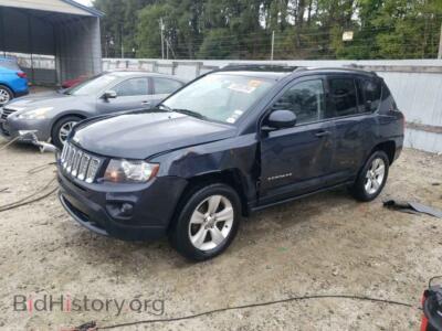 2014 Jeep COMPASS Latitude, черный — VIN 1C4NJDEB6ED817512, Copart