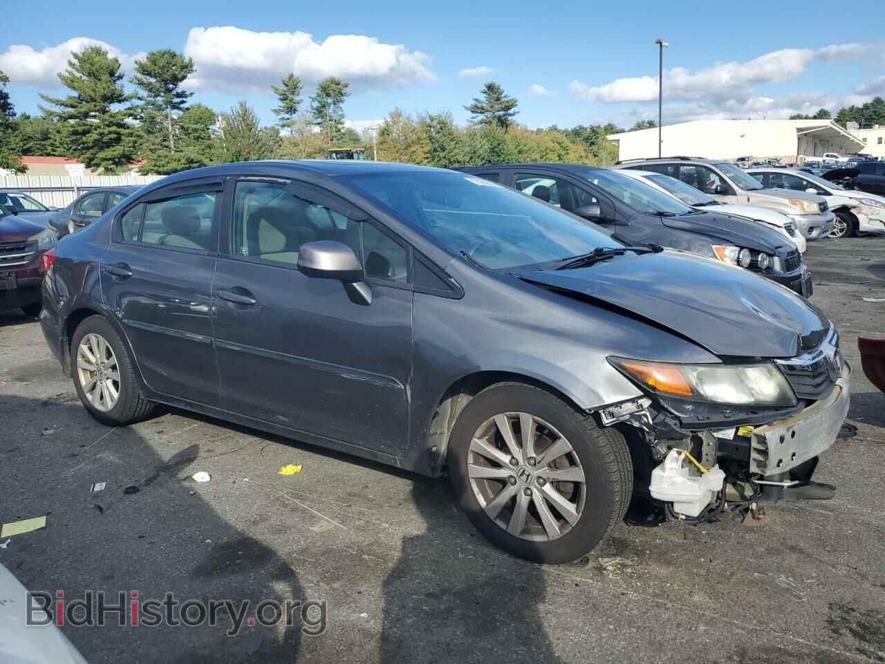 2012 HONDA CIVIC - VIN: 2HGFB2F85CH309476 - Фото 4